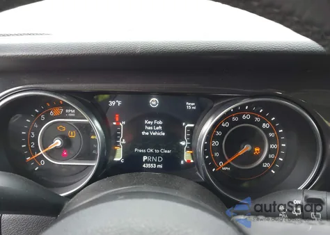 2021 Jeep Wrangler Unlimited Sport Altitude 4X4 z USA, uszkodzony, nr VIN 1C4HJXDN7MW554363